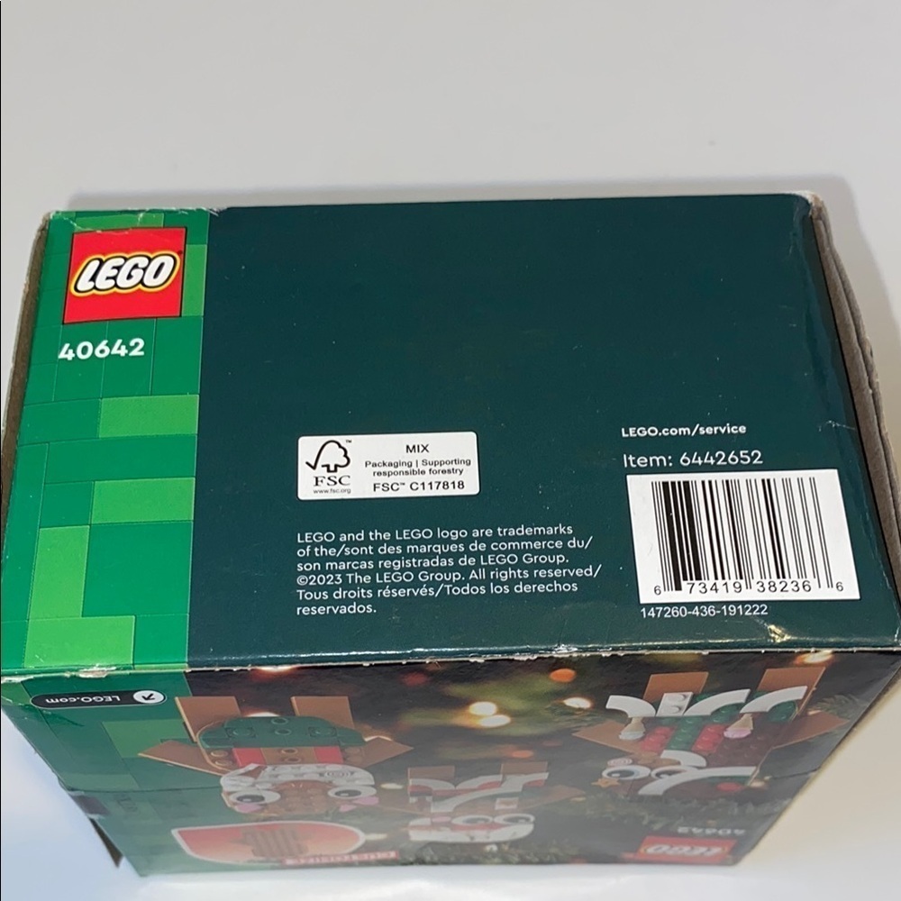 Lego Green and Brown Building Set Whimsical Gingerbread Design - Picture 5 of 8